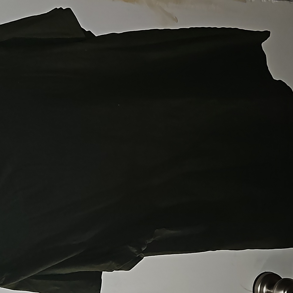 Torrid dark green short sleeve shirt - Picture 4 of 6
